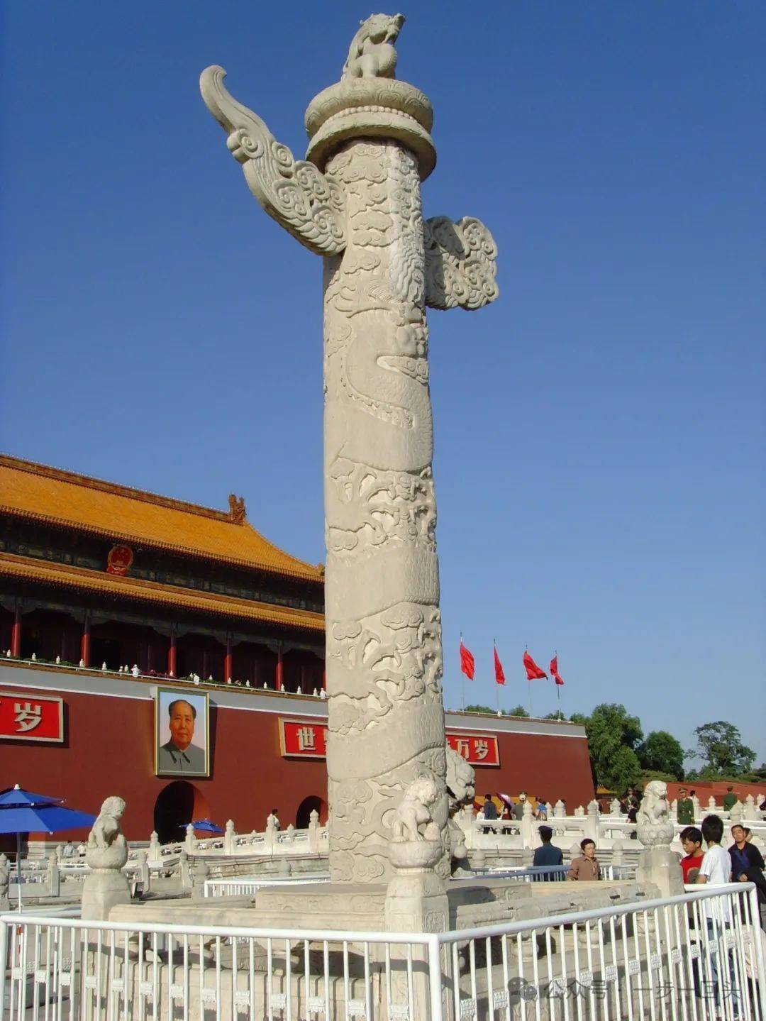 北京中轴线外金水桥、天安门、端门_城楼_皇城_永乐