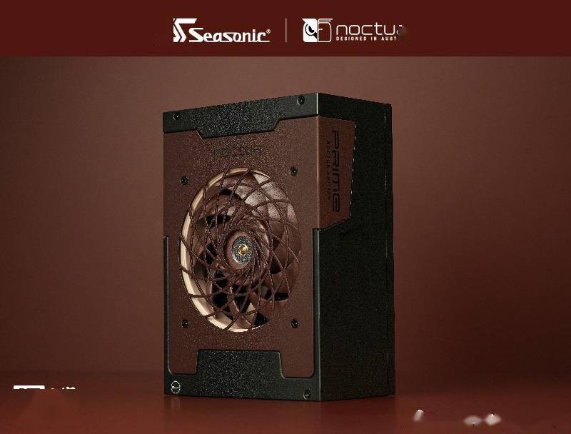 猫头鹰与海韵联合发布 PRIME TX-1600 Noctua Edition 电源