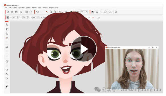 Cartoon Animator 5——用于 2D 动画的动作捕捉:脸部_面部_运动_角色