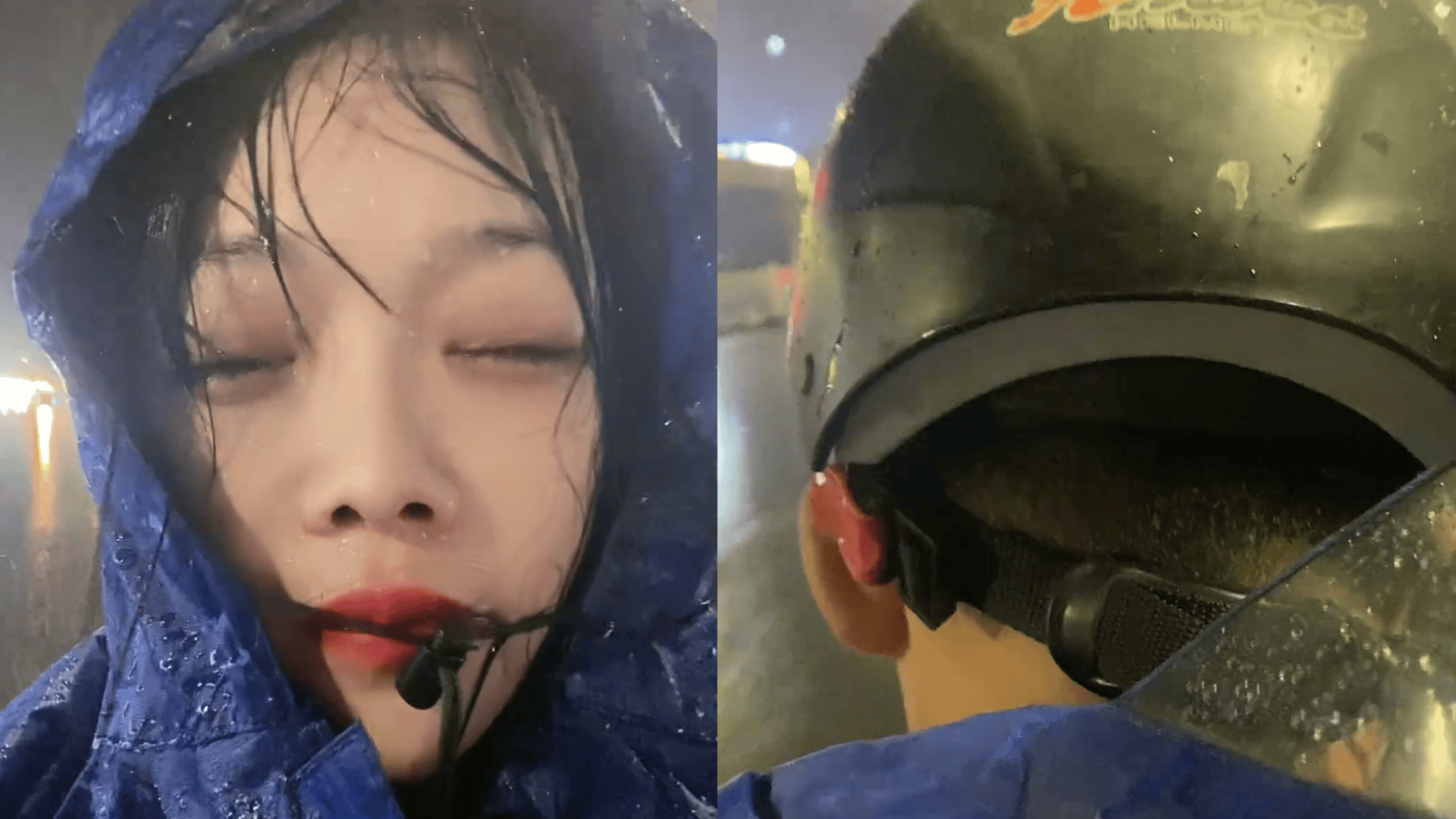 女生突发急性肠胃炎,相亲对象骑摩托车送其就医半路下大雨:你不觉得很