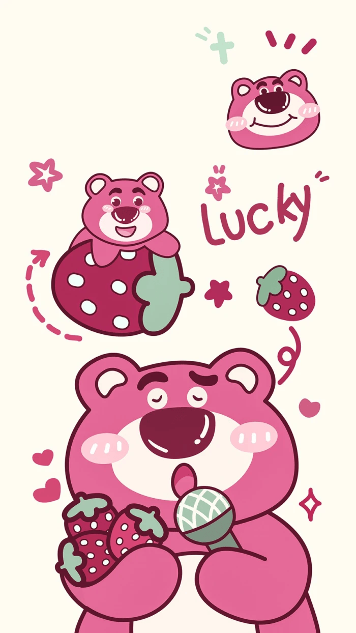 专题 | 草莓熊壁纸