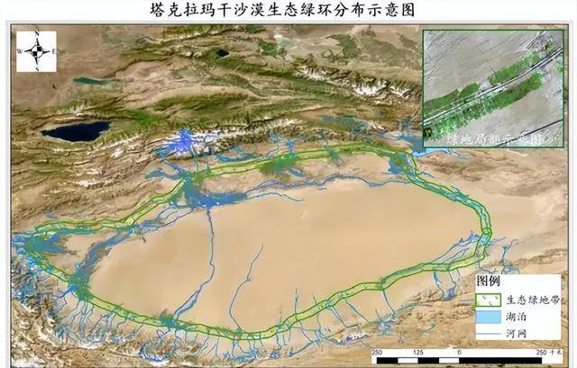 中国治沙前后地图图片