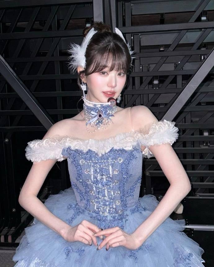 韩星张元英分享美照,"优雅天鹅造型"引热议