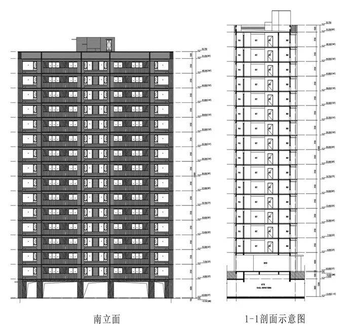 高层楼房示意图图片