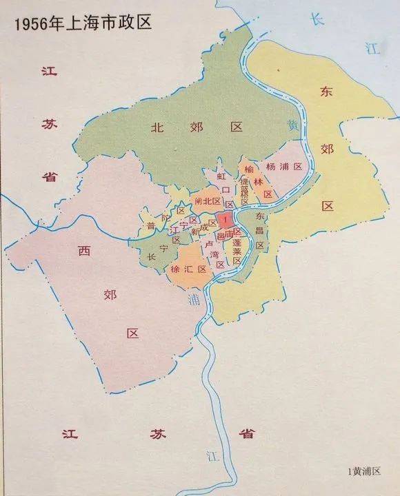 从老地图上看:上海近100年变迁_行政区划_宝山_江苏省