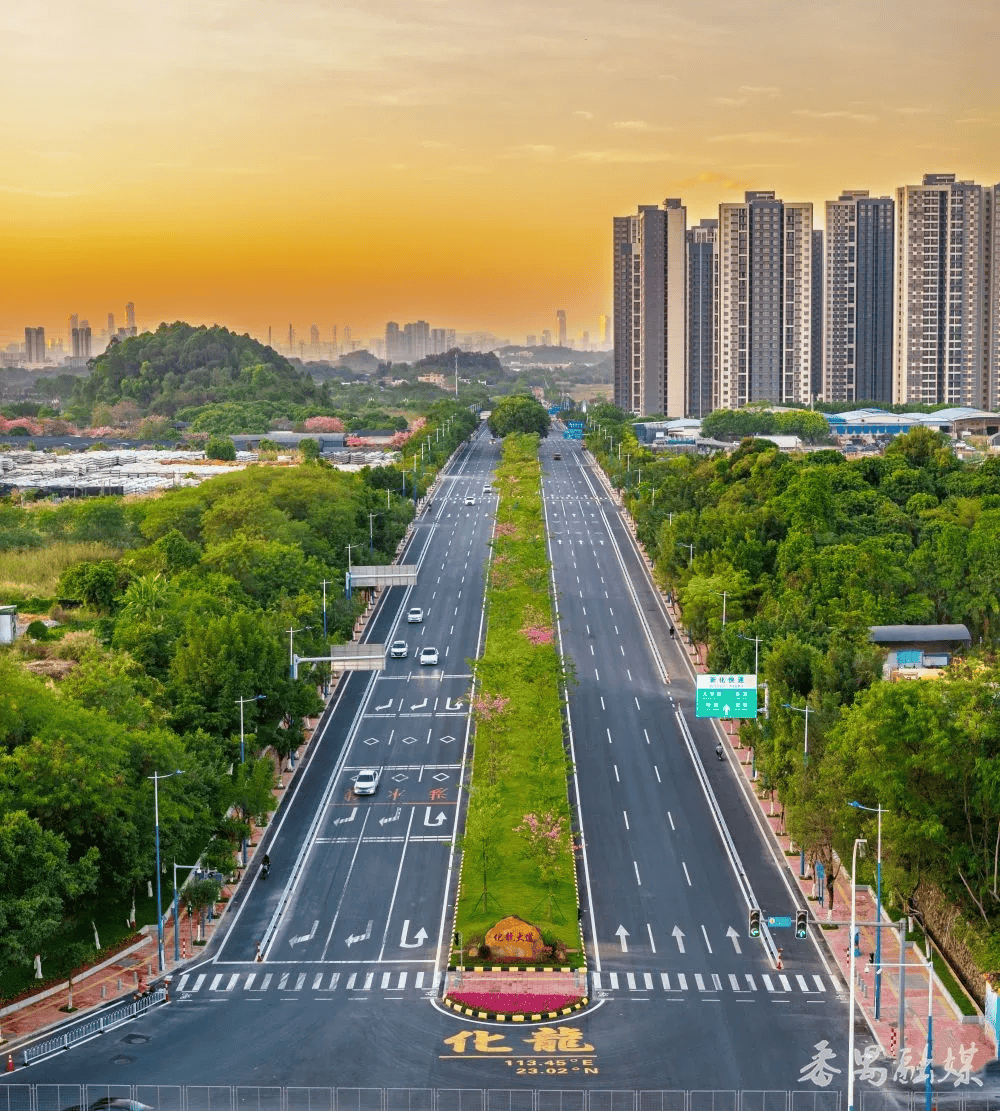 番禺景观大道图片