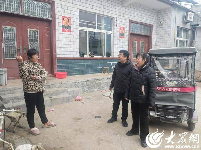 嘉祥县黄垓镇开展防范一氧化碳中毒入户宣传活动