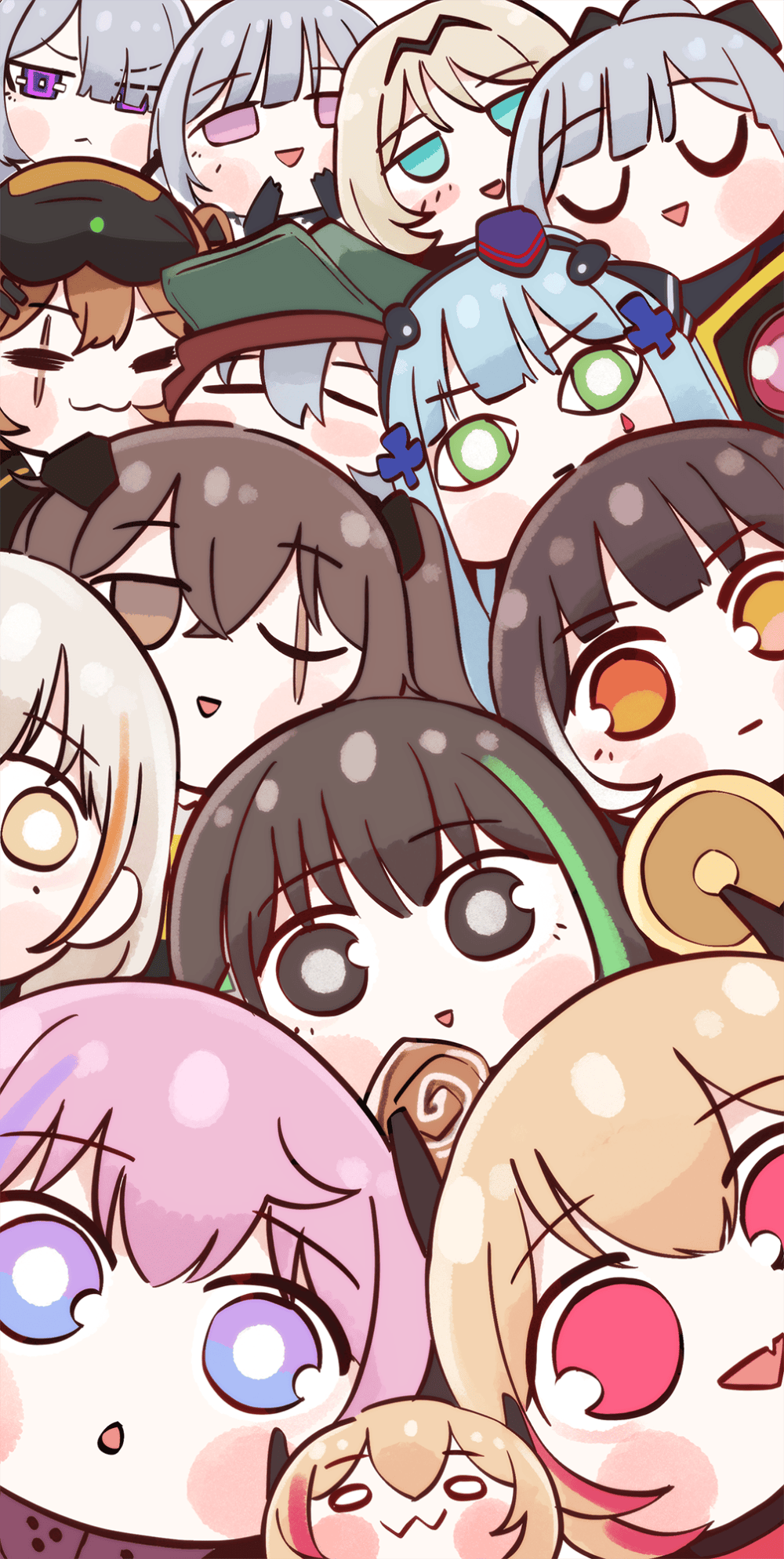 《少女前线》头像壁纸专题:人即像树,枝叶伸入高高的天空,根须深入