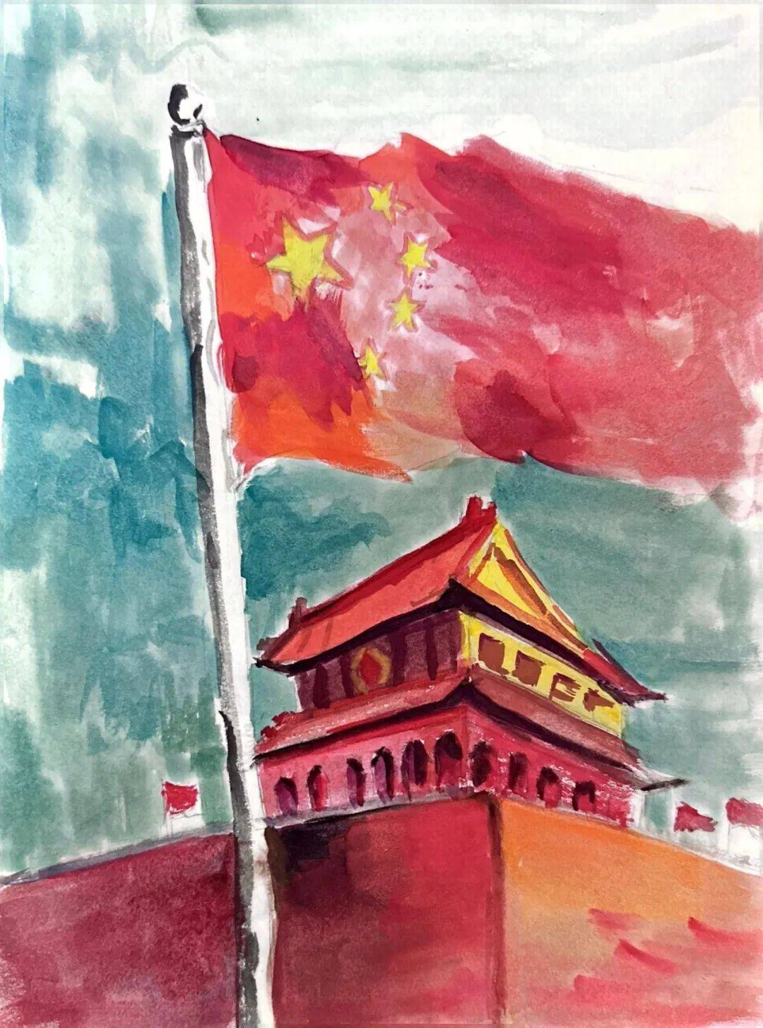 "承一二·九薪火,燃青春爱国情"主题绘画作品展