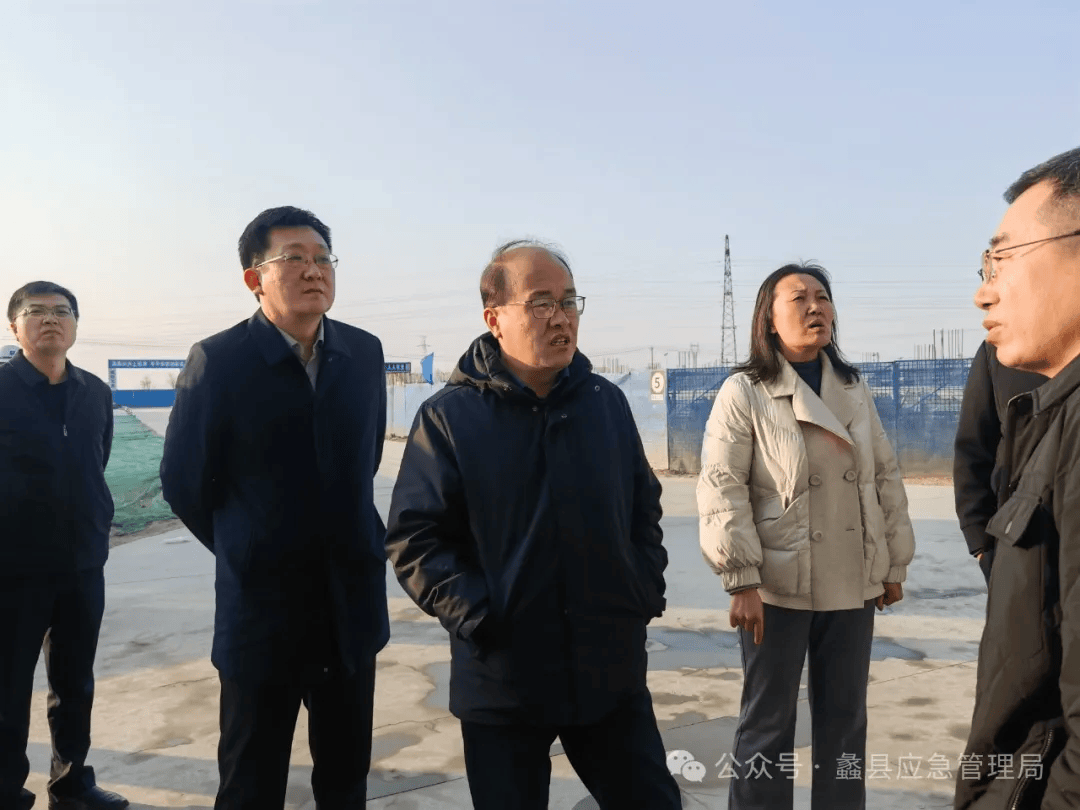 蠡县县委书记陈伟带队检查安全生产工作