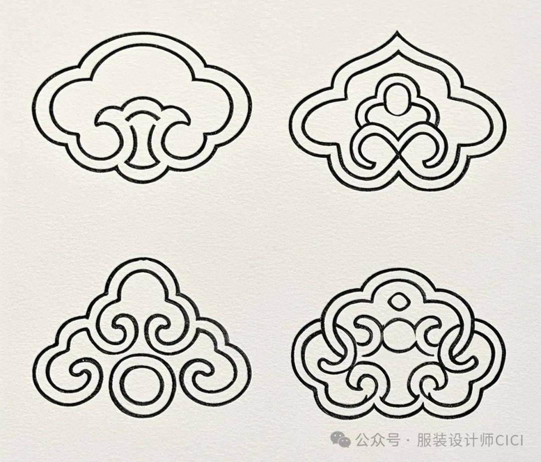 传统纹样上百个如意纹一篇看爽