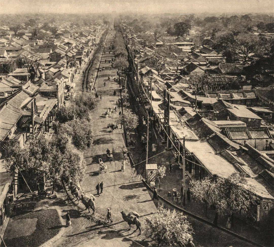 老照片:1920年的北京