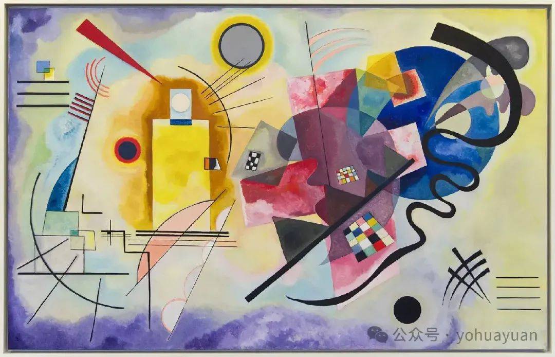 想画一张抽象画，你知道要如何下笔吗？｜百画苑·油画_绘画_元素_画面