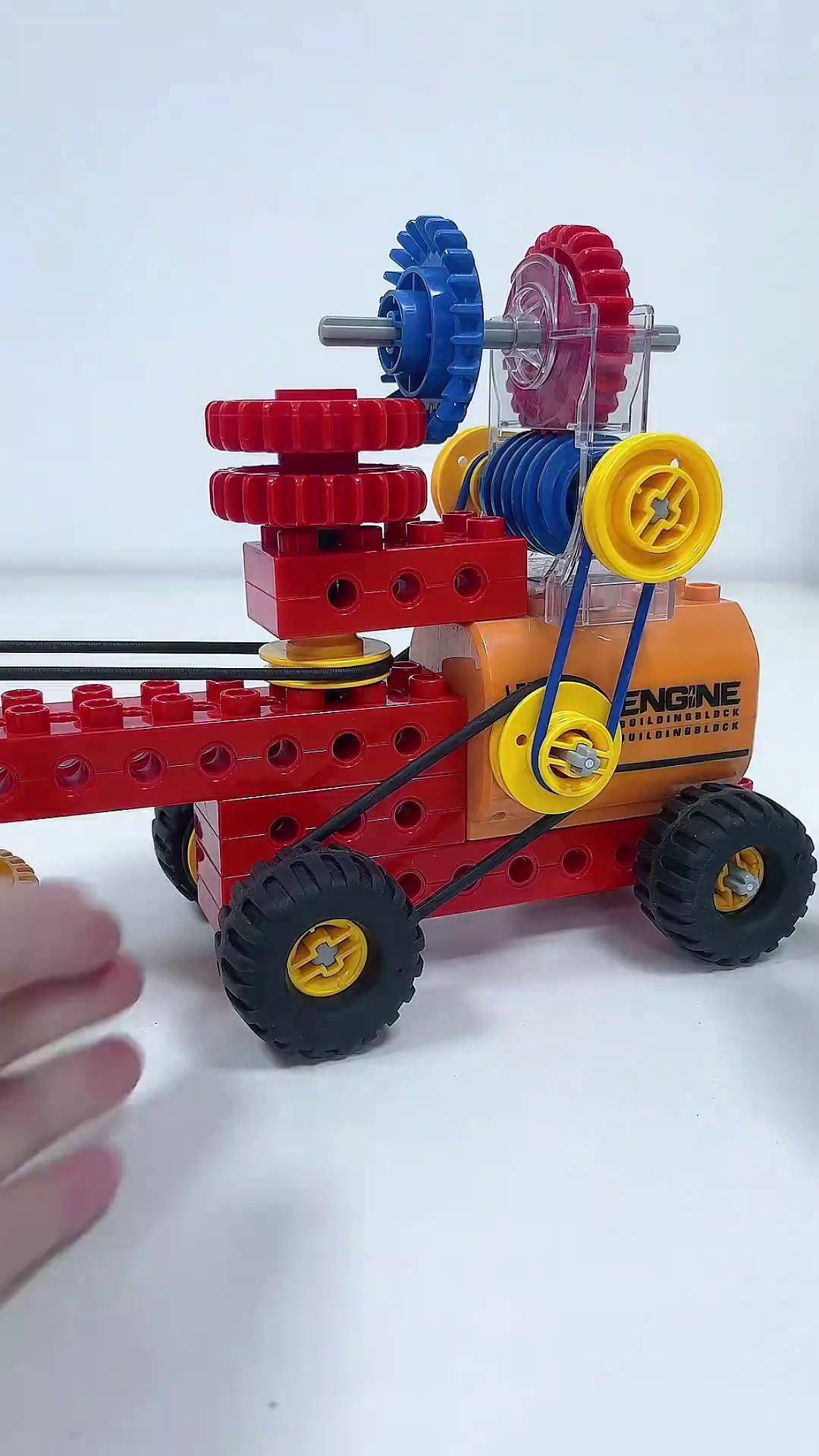 科教齿轮大颗粒积木,比传统积木更好玩!