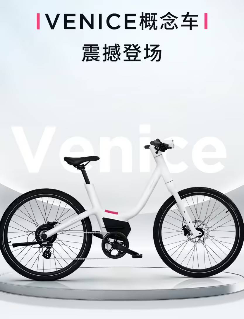 爱玛电动车CES 2025首发VENICE，意大利设计风情电助力车亮相