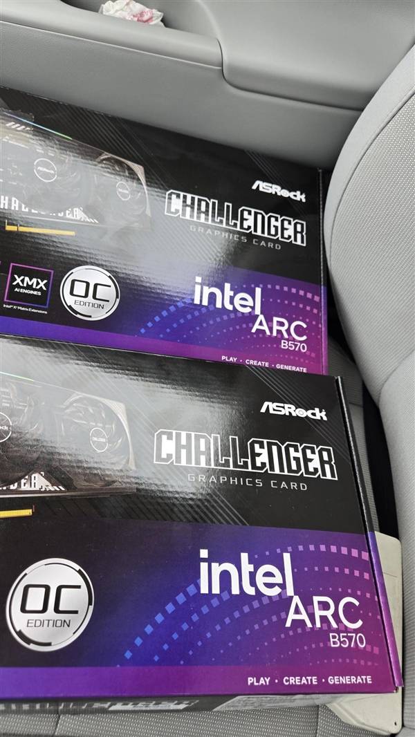 正式发布还有4天：用户竟提前买到两块Intel Arc 570显卡！