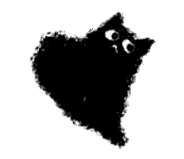 小表情 | 小黑猫煤球表情包