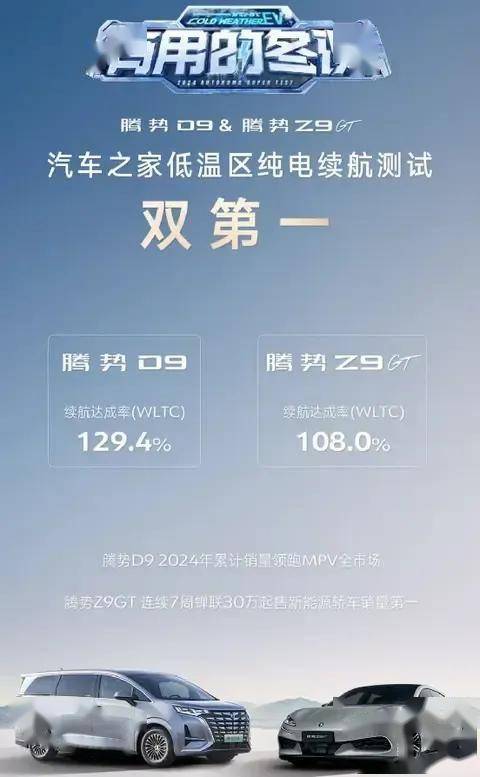 腾势Z9GT EV：冬测续航达成率第一，反向虚标的纯电王者