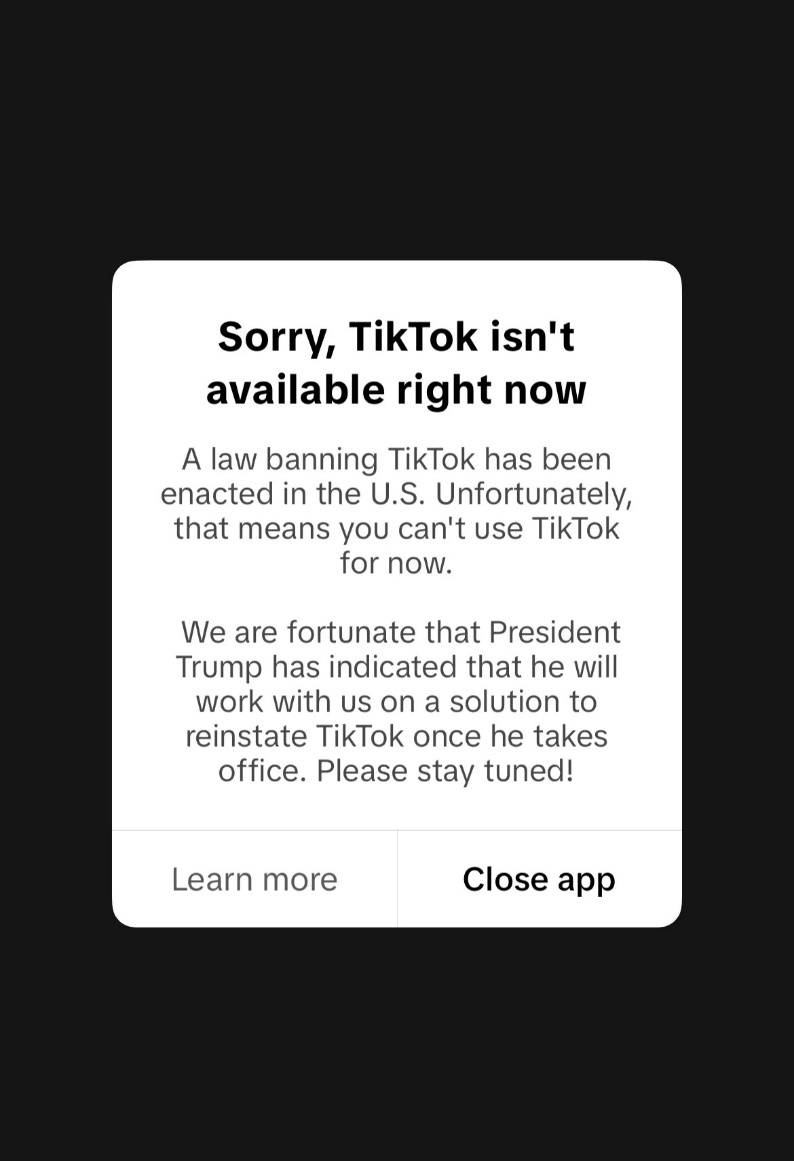 TikTok在美停止服务第一天，美国网民：“我真的很难过”