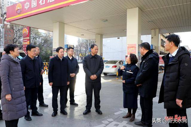 康泰来王志成督导秦州区春节前安全生产和市场保供工作