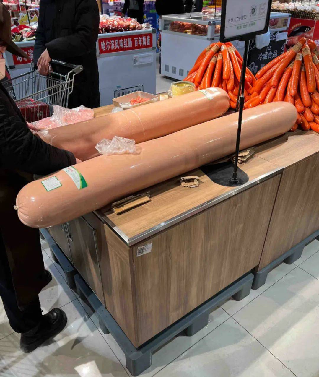 吃过东北的大香肠才知道什么是巨无霸