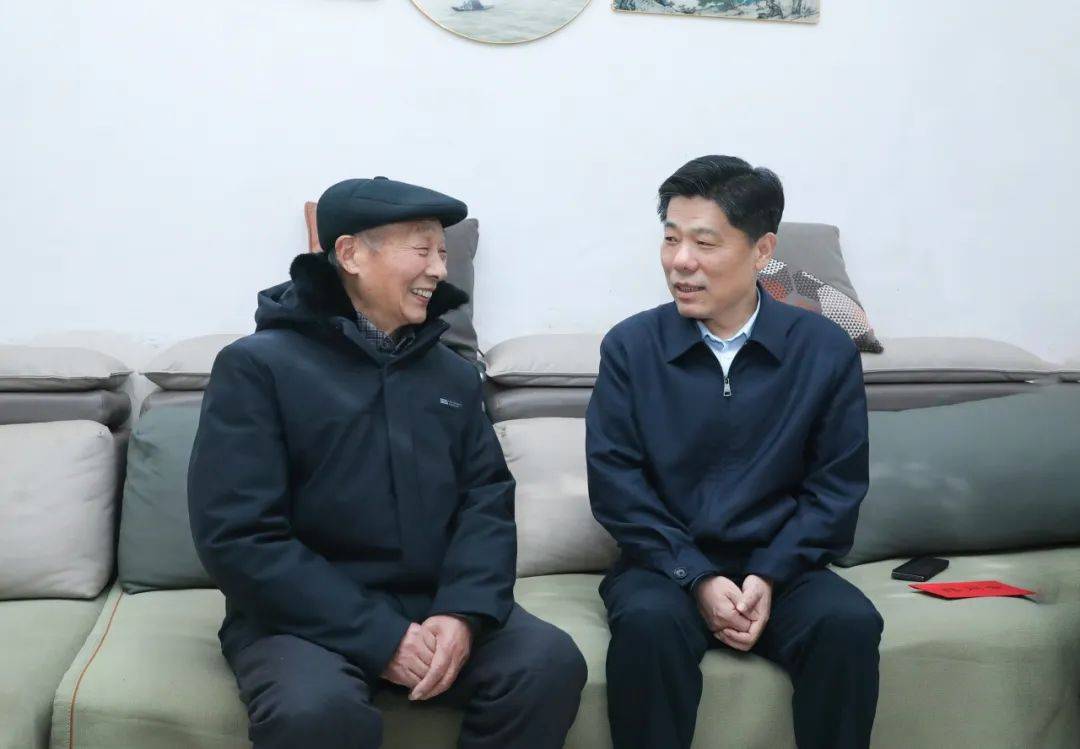 彭伟开展春节前走访慰问