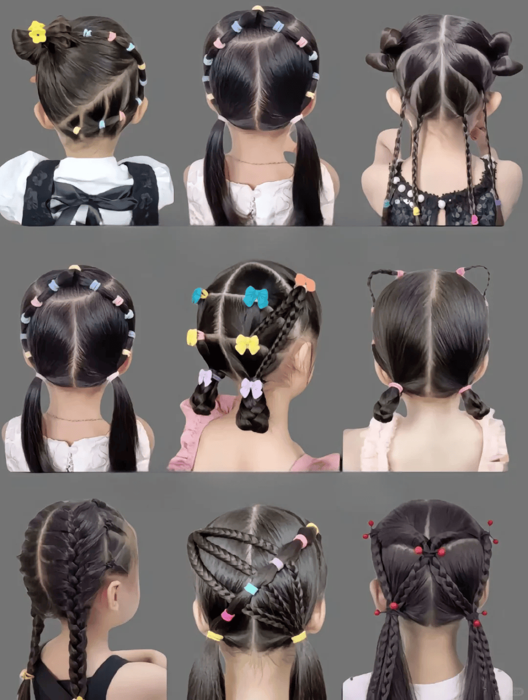 女童新年发型来啦～过年发型不重样