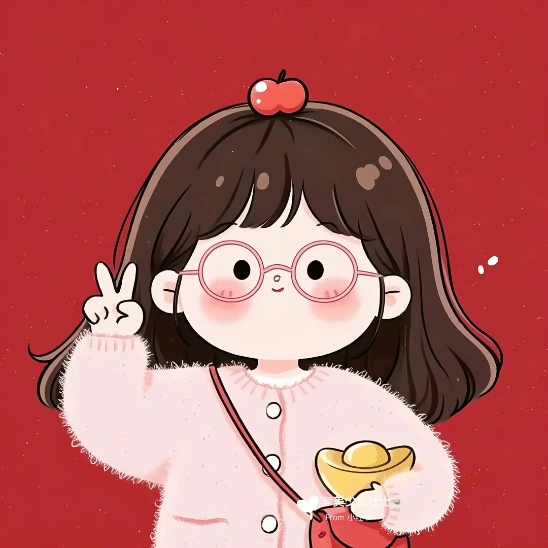 头像|2025新年头像红色系新年喜庆头像