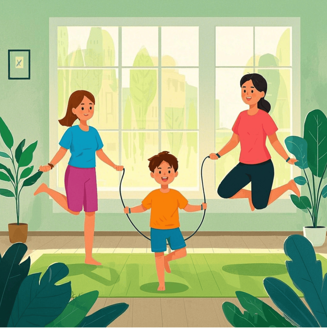 遇到恶劣天气不能外出时,室内活动项目是个不错的选择