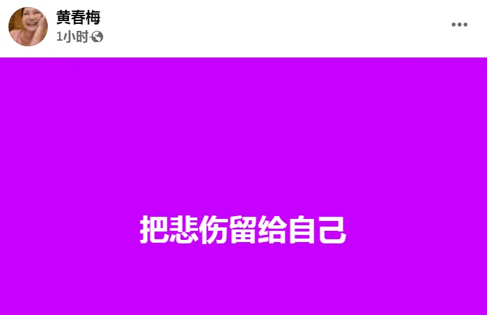 大S母親深夜再度發(fā)聲：不信正義換不回，我要上戰(zhàn)場！