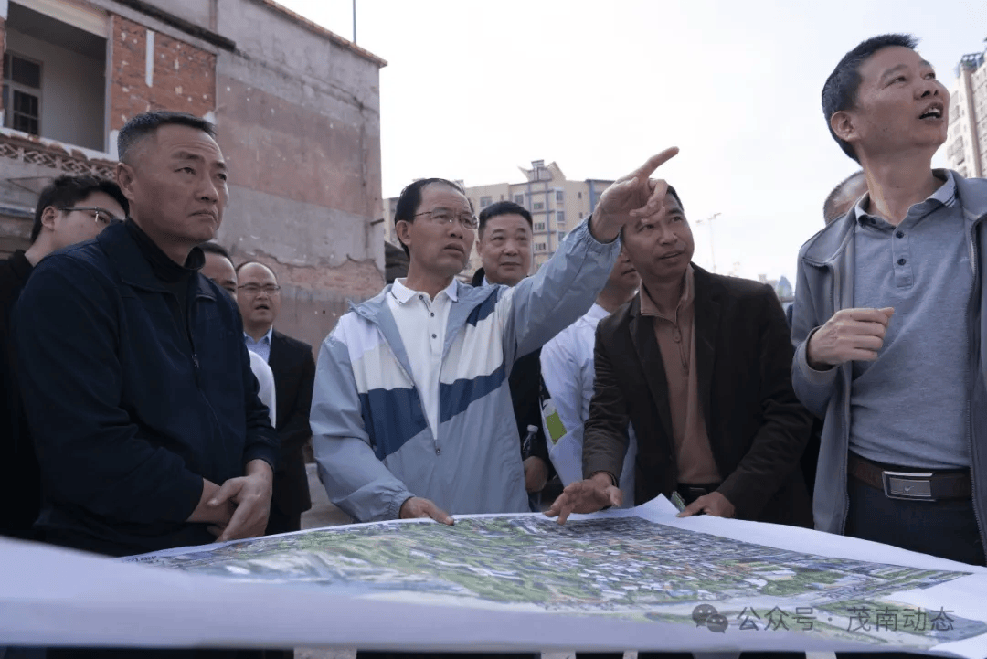 吕国记指出,该地块是茂南区城市扩容提质的关键区域,征迁进度直接影响