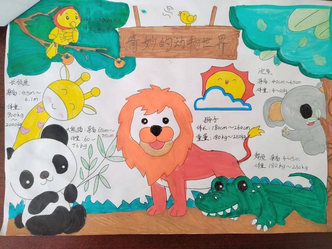 有的动物会飞,比如小鸟和蝙蝠;有的动物会游泳,比如鱼和海豚;还有的