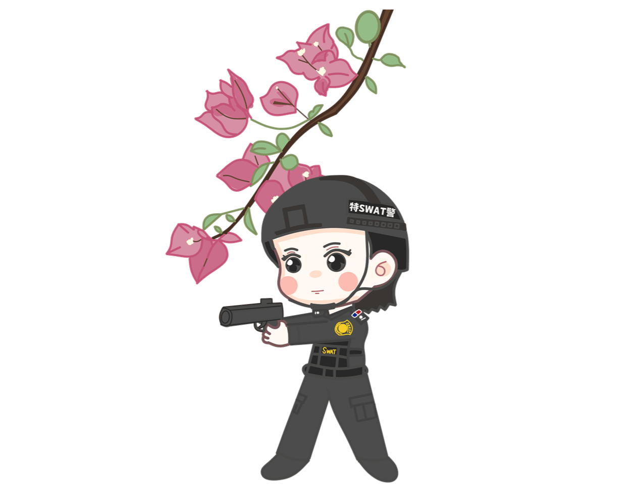 「三角梅·女特警」洞穿谎言织就法网让证据划破伪装她们是暗夜追光的