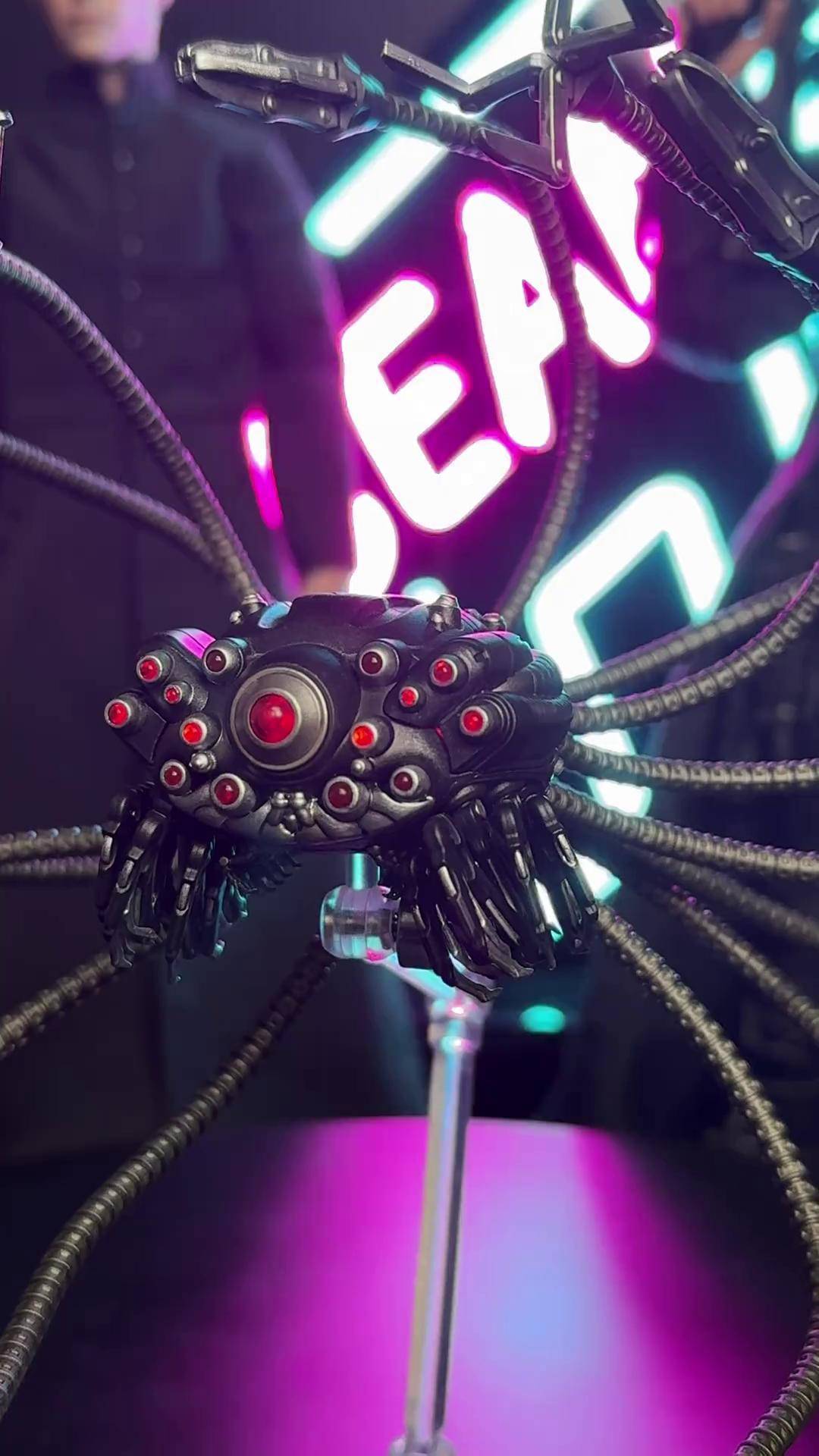 pctoys黑客帝国机械章鱼黑客帝国手办 兵人