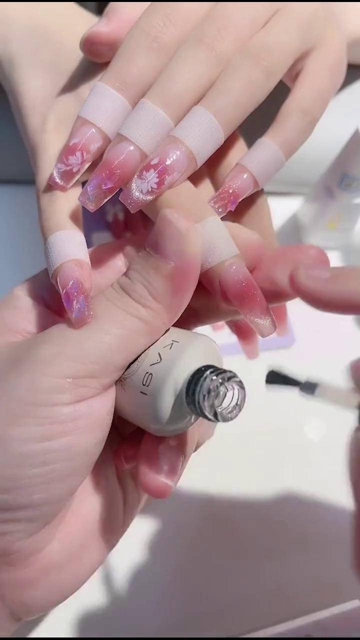 一盒转印纸就能让你成为一个彩绘大师哦 kasi kasi转印纸 美甲 仙女