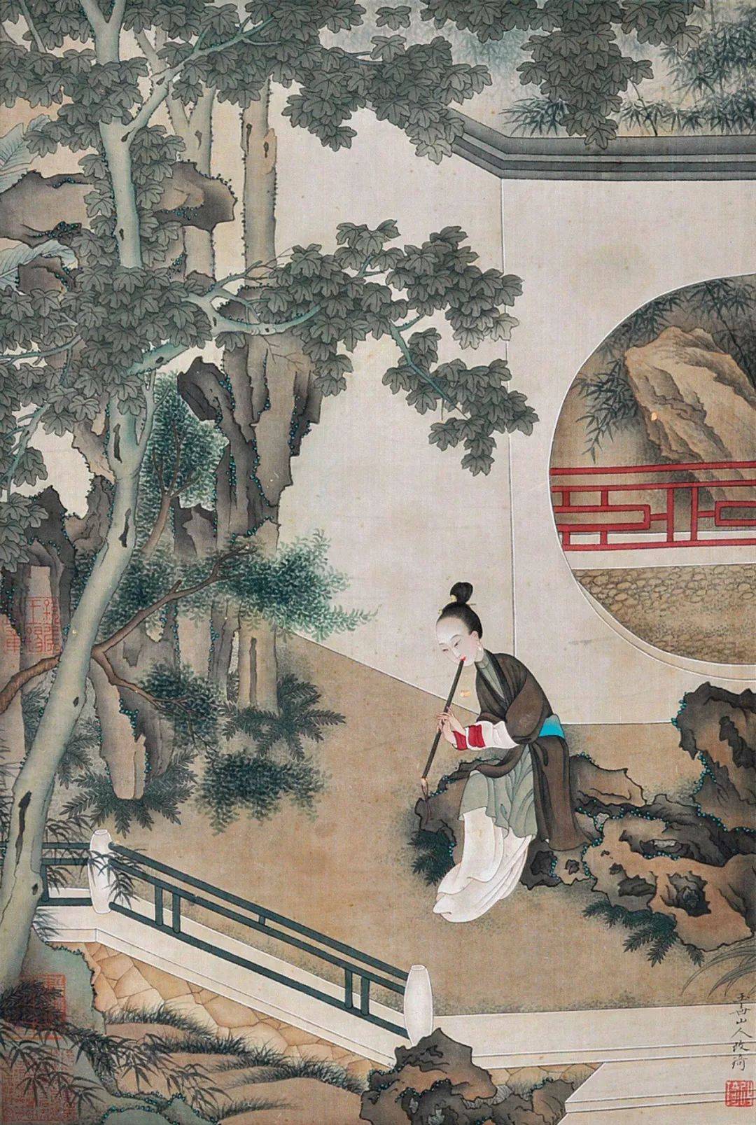 欣赏| 晚清著名画家“改派”创始人改琦人物作品140图_红楼梦_上海