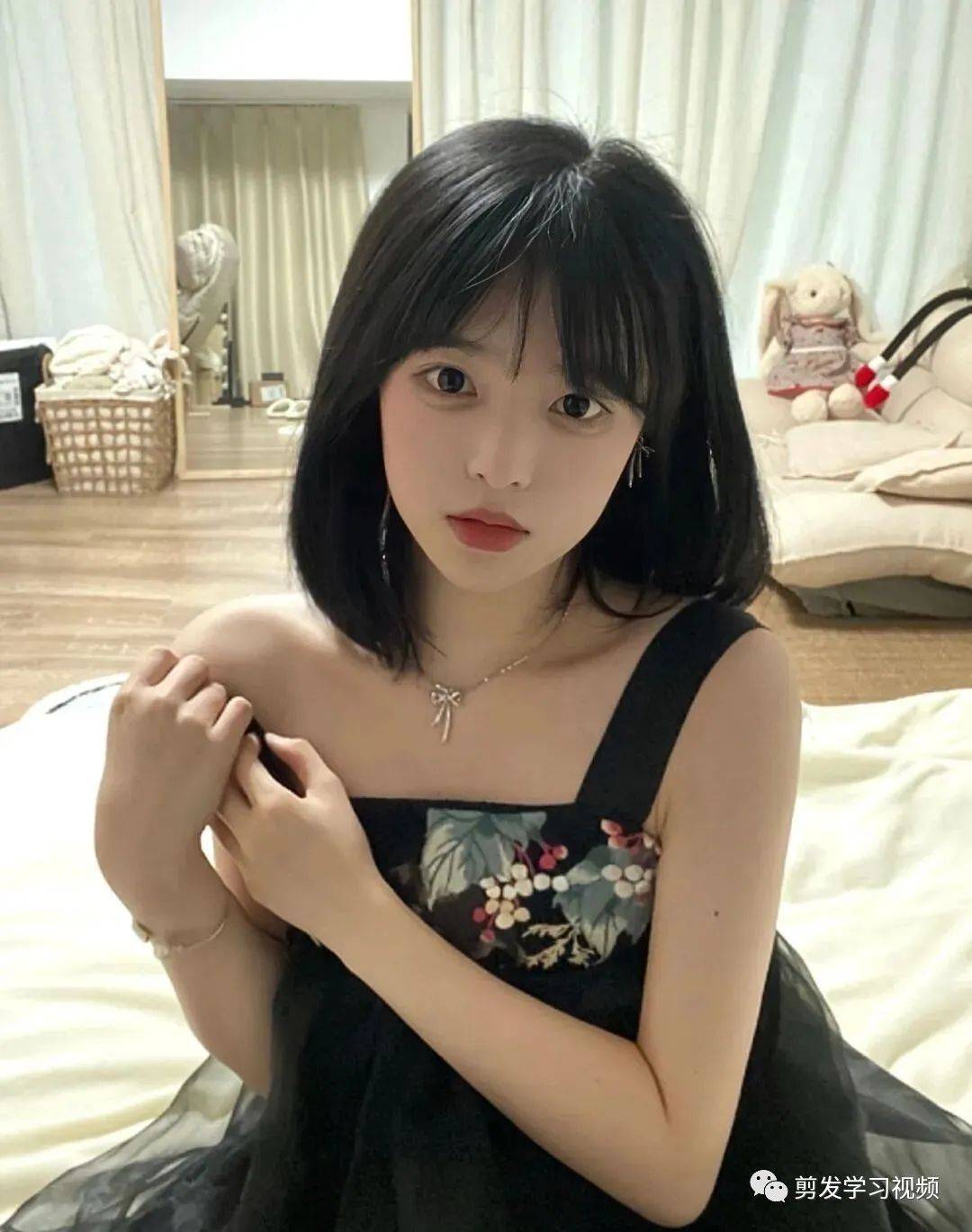 奶茶味妹妹短发呀~