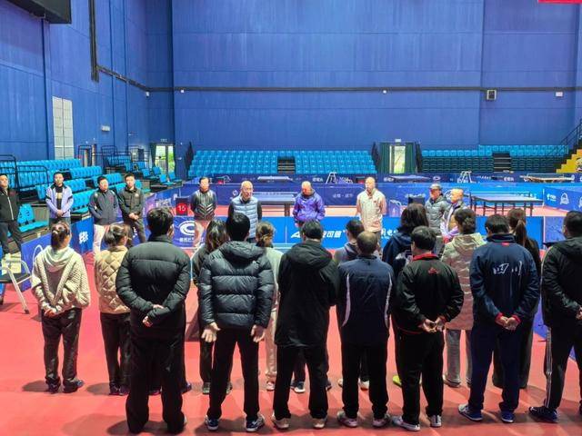 奥运冠军、亚洲冠军挂帅 四川乒乓群众组全运队开启集训