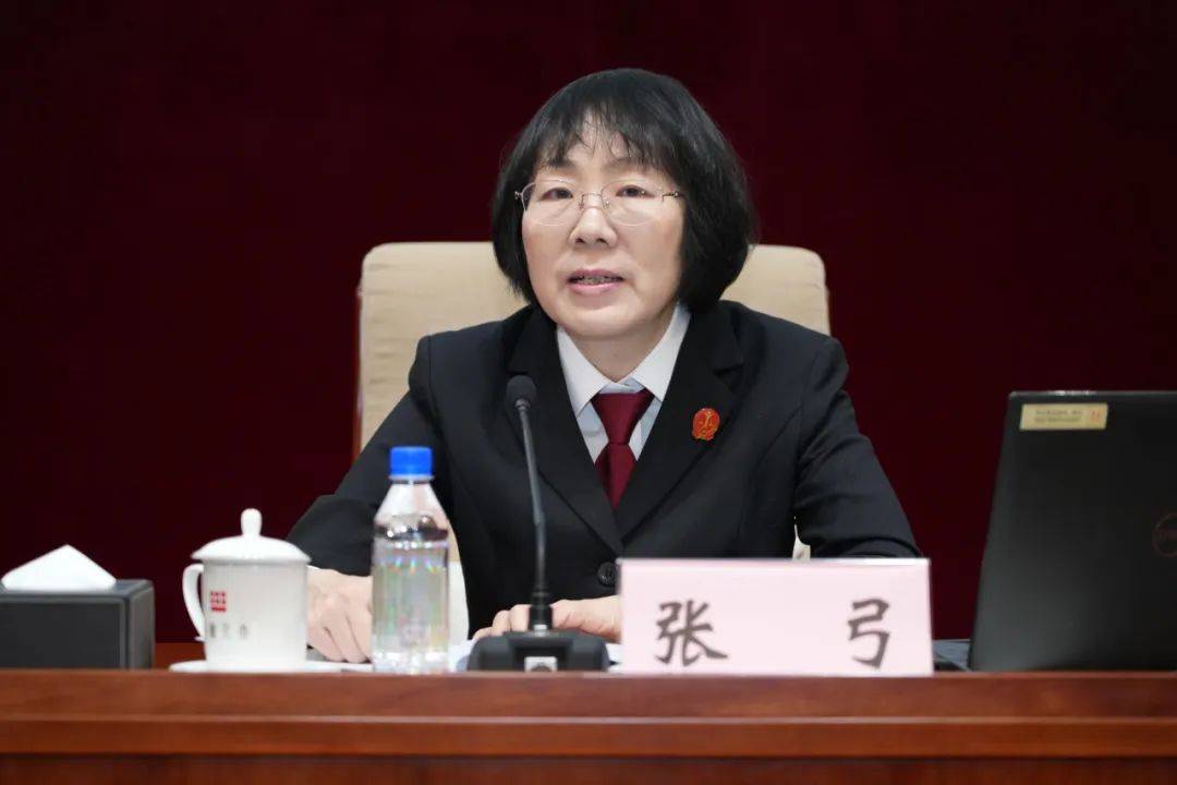 左右更多区法院副院长张弓就法律服务保障海淀高质量发展的工作做了