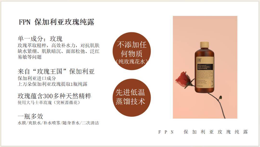 FPN保加利亚玫瑰纯露，补水焕亮一步到位！ 姐妹们必看！FPN保加利亚玫瑰纯露，让肌肤喝饱水！