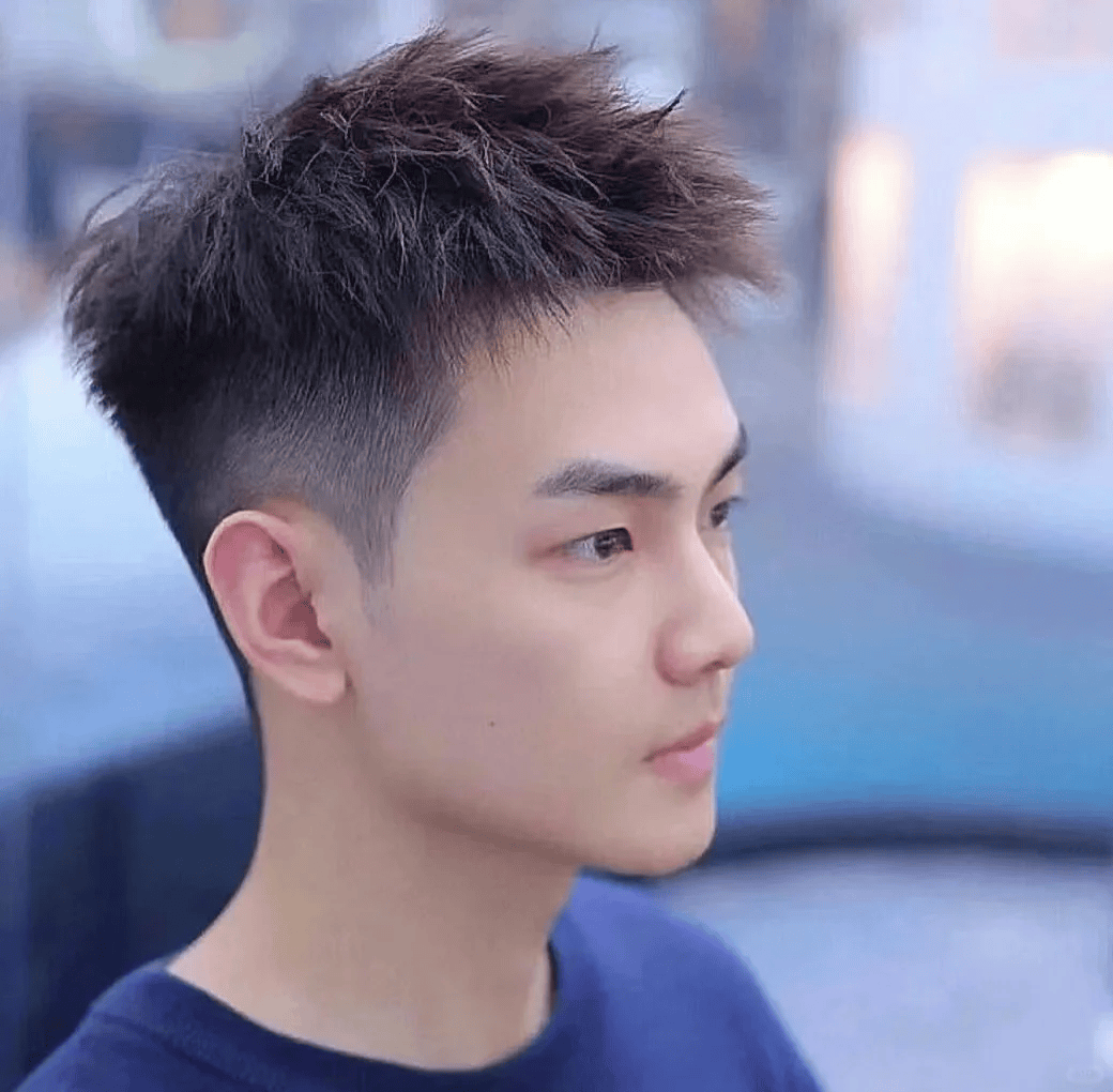 清爽帅气男生发型推荐:摩根前刺,干净利落又有型