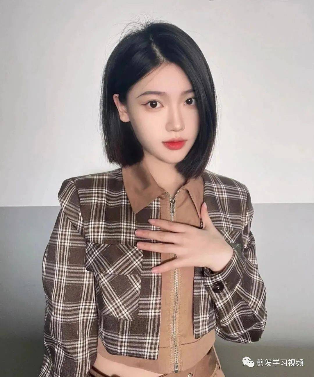 矮个子女生短发型