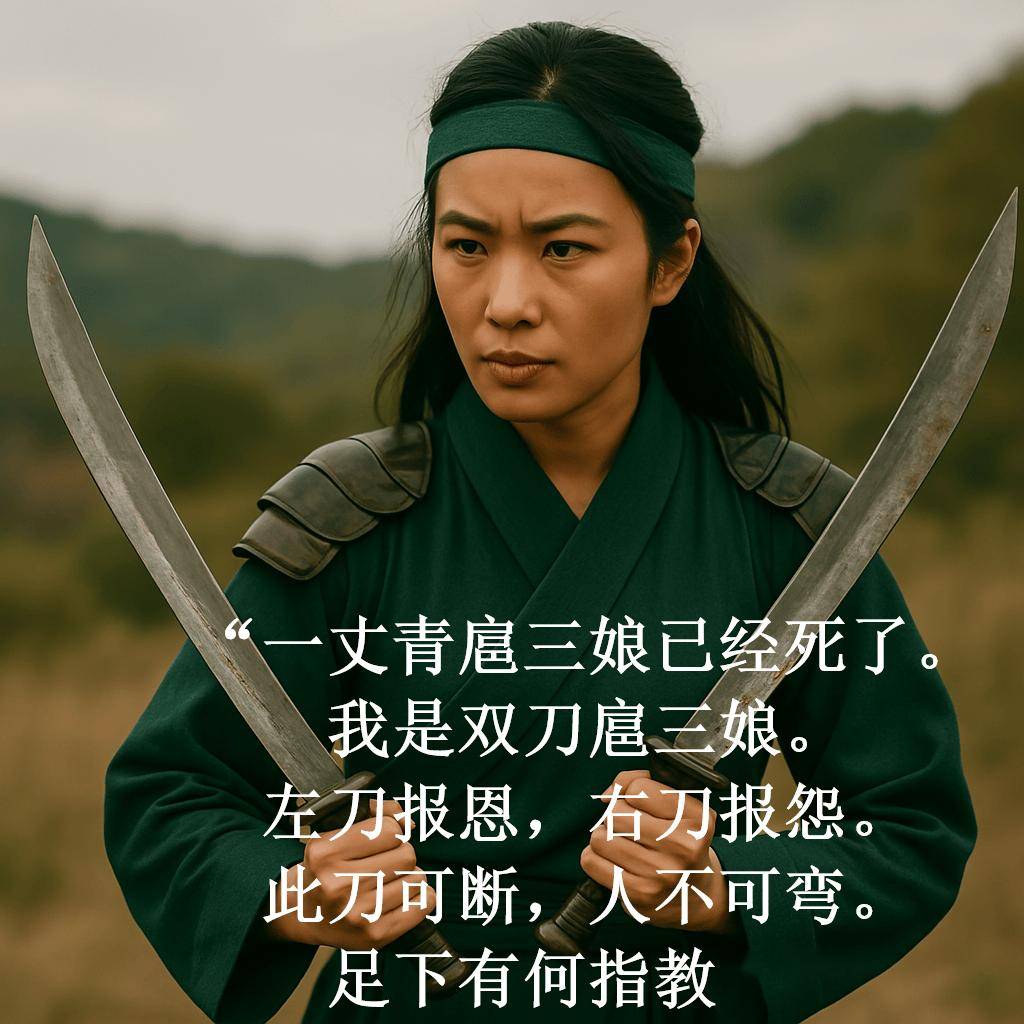 荡寇志扈三娘的悲惨下场