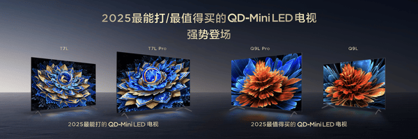 TCL发布四款王炸级Mini LED电视，行业领先对比度打造行业画质新标杆