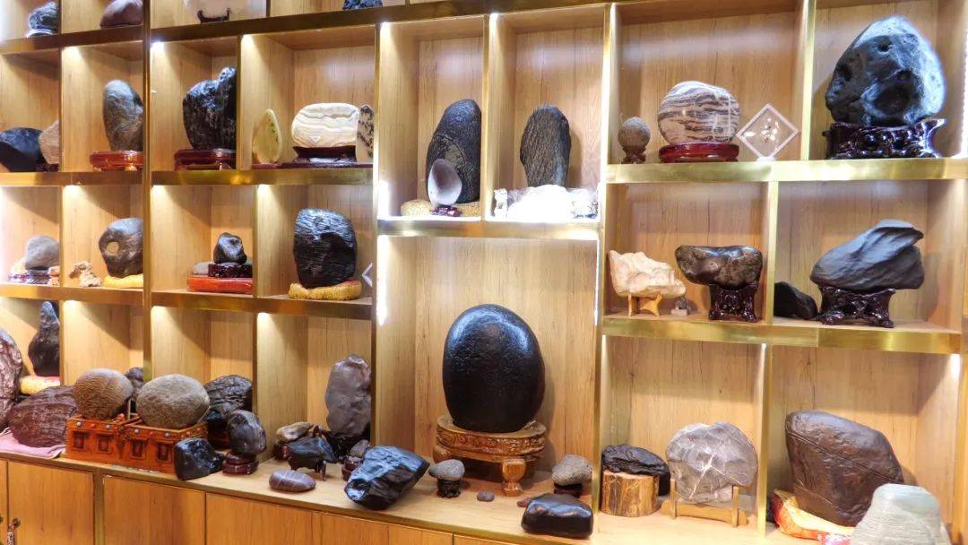 奇石盛宴华丽登场!阿坝县第二届奇石展开幕