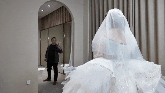 新华社中英文报道聚焦丁集婚纱产业(图13)