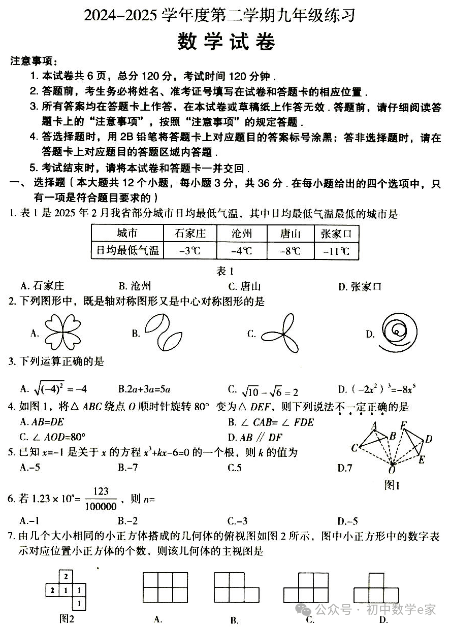 关于中考选择题技巧（全科通用）的信息