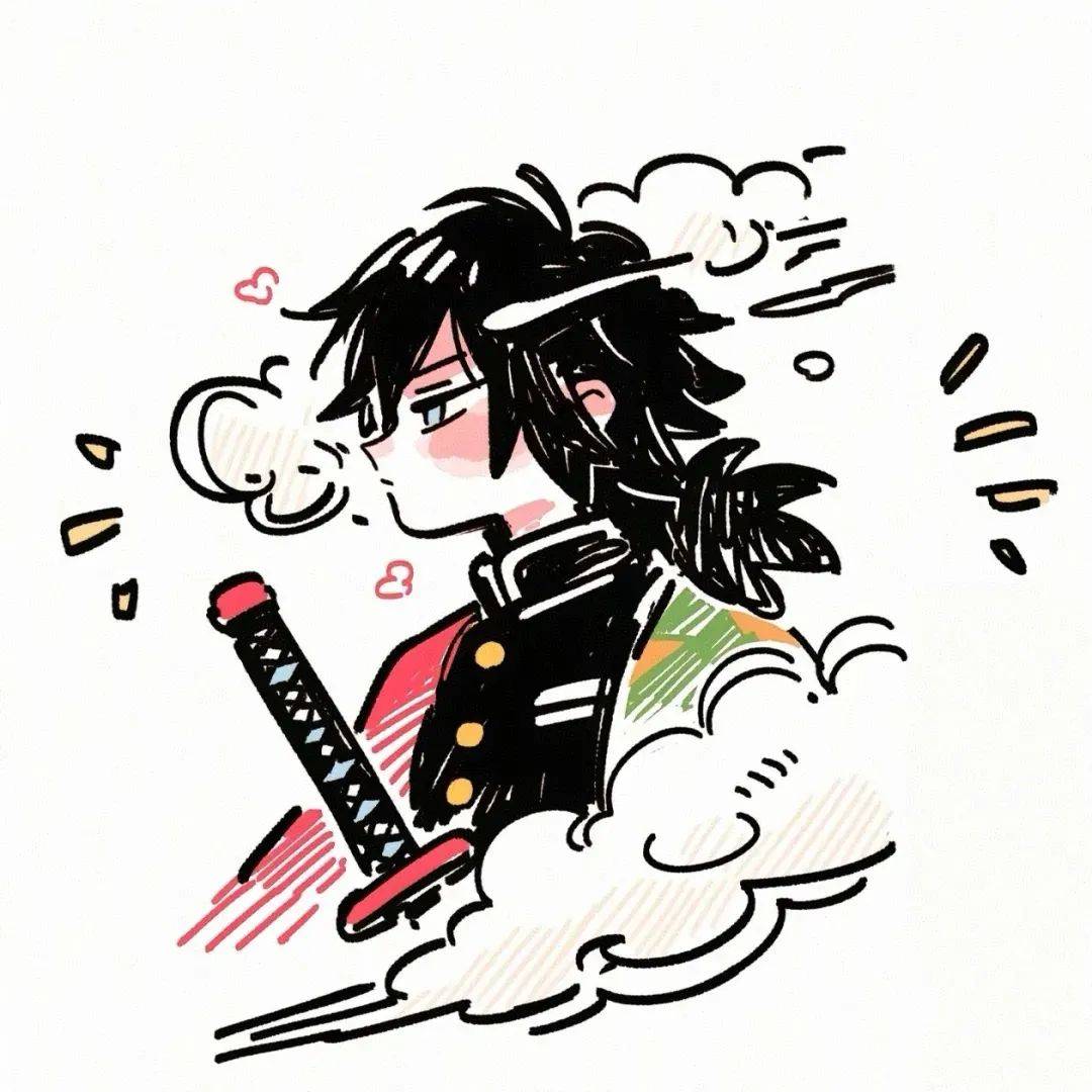 鬼灭之刃"柱"头像合集