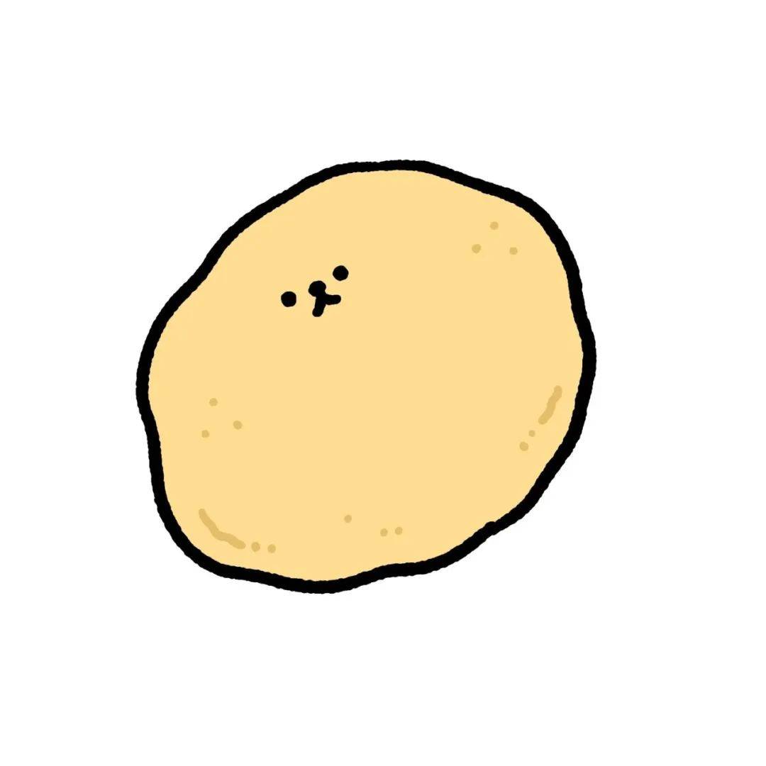 白底简单卡通可爱头像