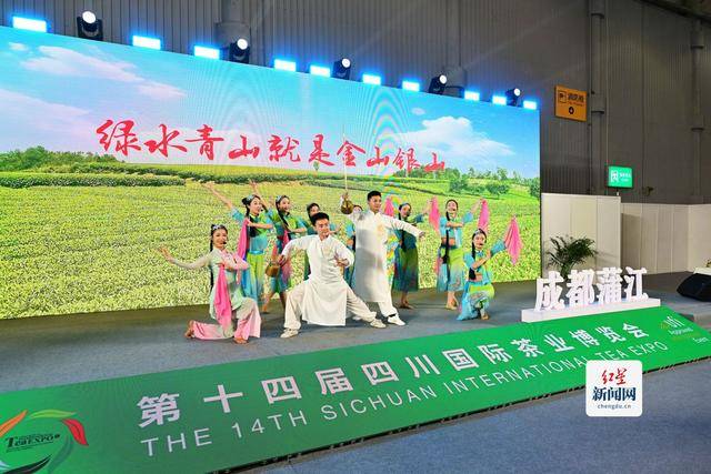 “千年蒲江 雀舌飘香”闪耀茶博会 蒲江茶韵绽放蓉城PG电子入口(图4)